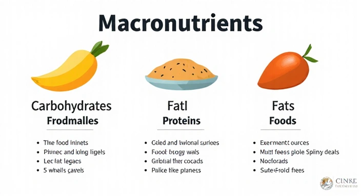 Infographic on Macronutrients